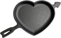 Lodge Seasoned Cast Iron Heart Skillet by Lodge
