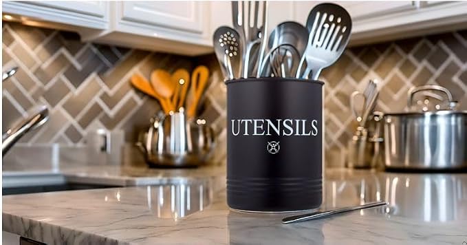 Utensil Holder Large Crocks Kitchen - Image 3