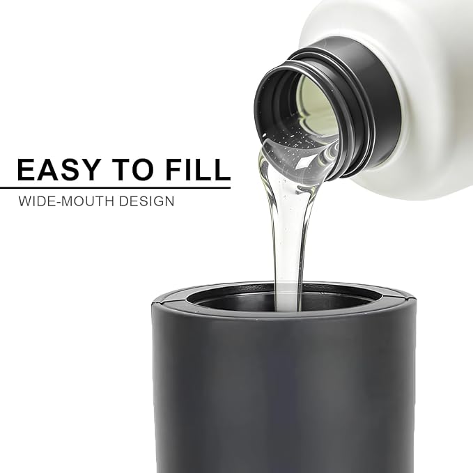Silicone Dish Soap Dispenser, 8 Oz Refillable Squeeze Bottle, Leakproof - Image 6