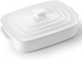 Large Ceramic Casserole Dish by Lareina
