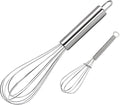 10 inch Stainless Steel Whisk, 5 inches by FGKEIUX