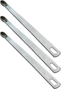 3PCS 1/32 Teaspoon Single Tiny Measuring Spoon, Small Individual Stainless by BERYLER