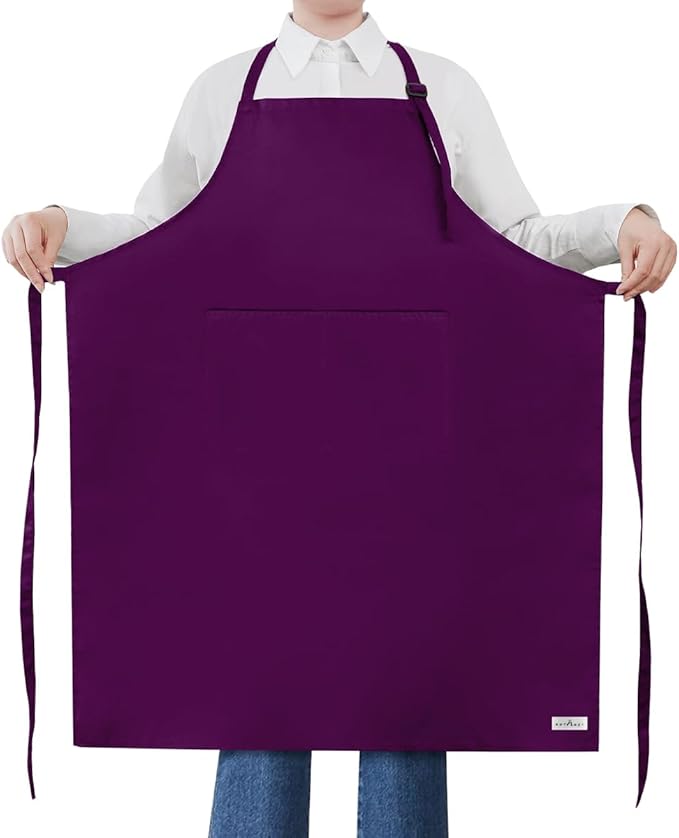 ROTANET Extra Large Apron for Men Adjustable Bib Aprons by ROTANET