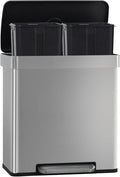 FDW 16 Gallon / 60 L Garbage Can Kitchen Trash Can by FDW