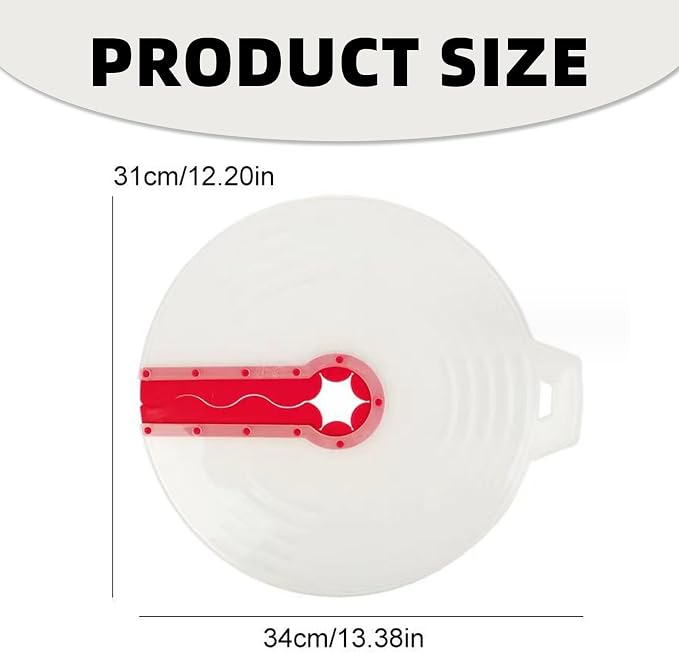 Hand Mixer Splatter Guard, Bowl Covers, Kitchen Anti Splash Screen, Silicone - Image 2