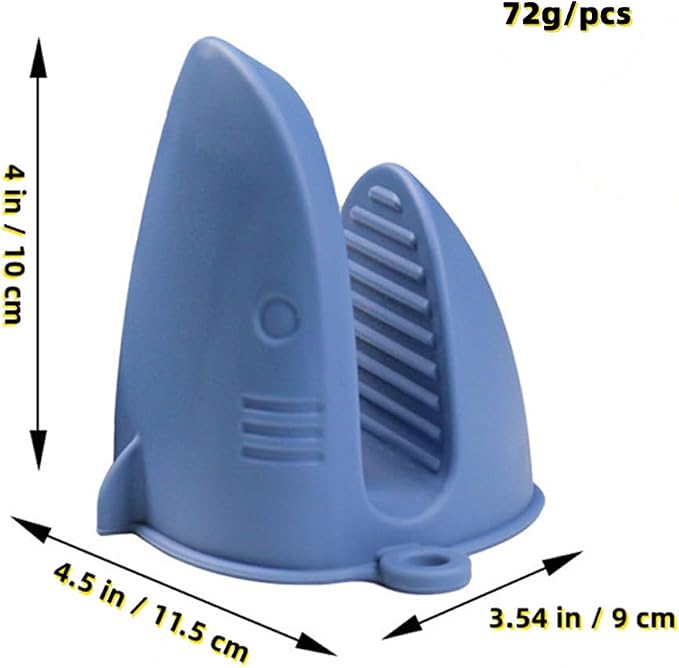 Silicone Oven Mitts Heat Resistant, Silicone Potholders - Image 3