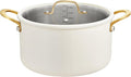BEZIA 8 Quart Stainless Steel Stock Pot, Casserole by BEZIA