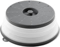 HIC Kitchen Collapsible Microwave Food Cover, BPA Free, Contains Splatter and by HIC