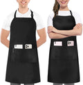 Utopia Kitchen 2 Pack Bib Apron, Adjustable by UTOPIAKITCHEN