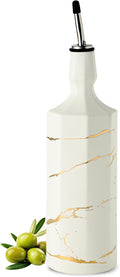 Ceramic Olive Oil Dispenser Bottle, Large Capacity 26oz Oil and Vinegar Bottles by Howise