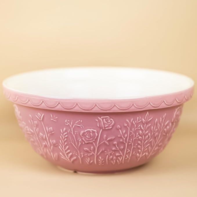 Mason Cash In The Meadow S12 Mixing Bowl | Rose - Image 2