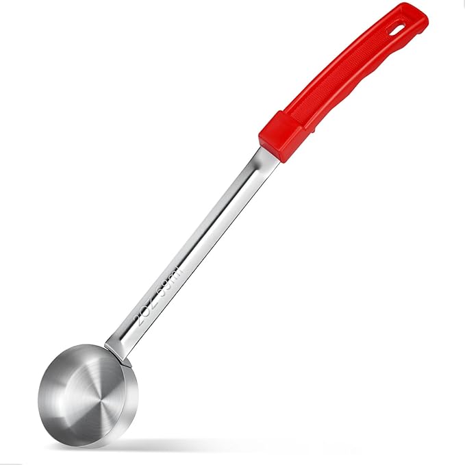 2 Ounce Solid Stainless Steel Portion Control Ladle Spoon -Pizza Sauce Serving by Unknown