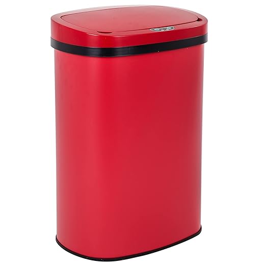 Kitchen Trash Can Bathroom Bedroom Office Garbage Can by BestOffice