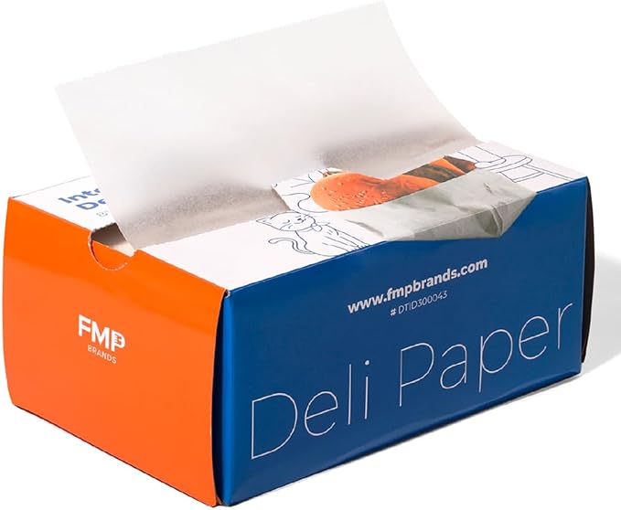 Fit Meal Prep 8 x 10.75" Wax Paper Sheets by FMPBRANDS