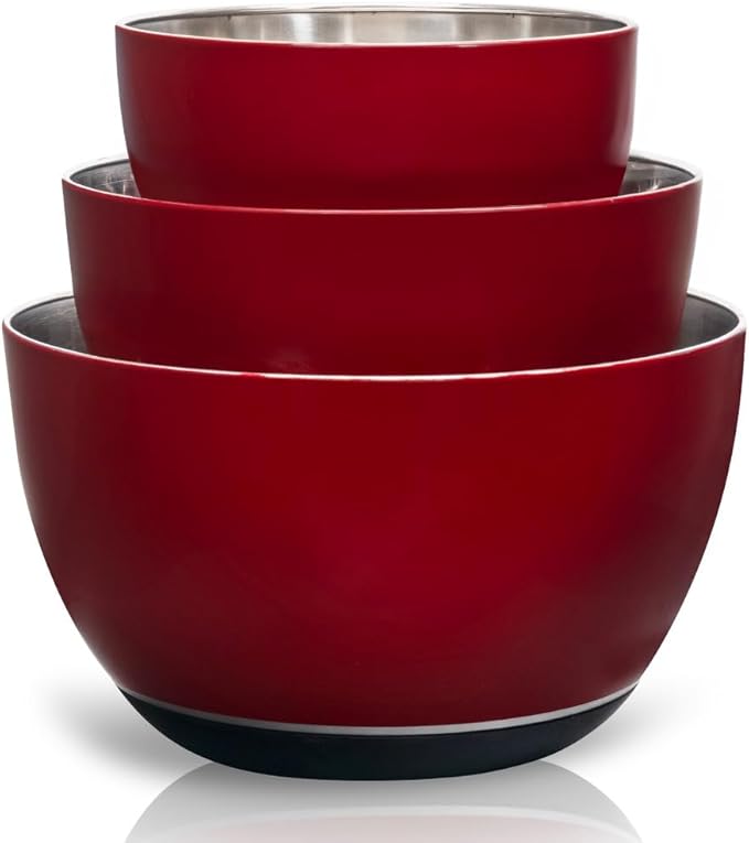 WHYSKO® Stainless Steel Mixing Bowls by WHYSKO