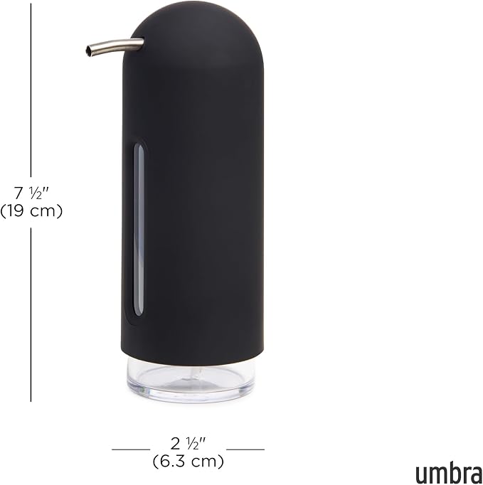 Umbra Penguin 12 oz Soap Pump, Kitchen Soap Dispenser, Also Works - Image 3