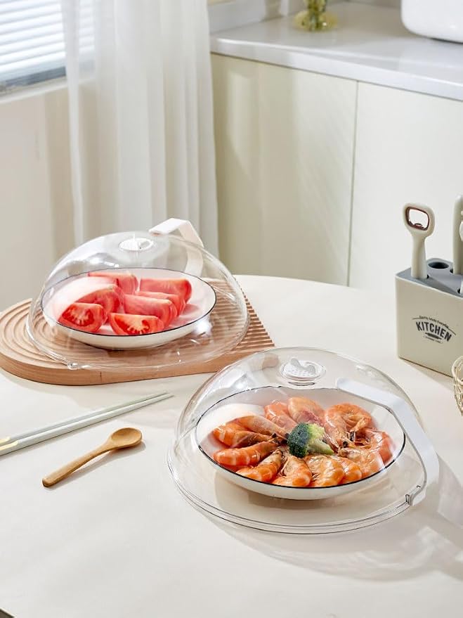 Microwave Splatter Cover for Food, Soft Plastic - Image 6