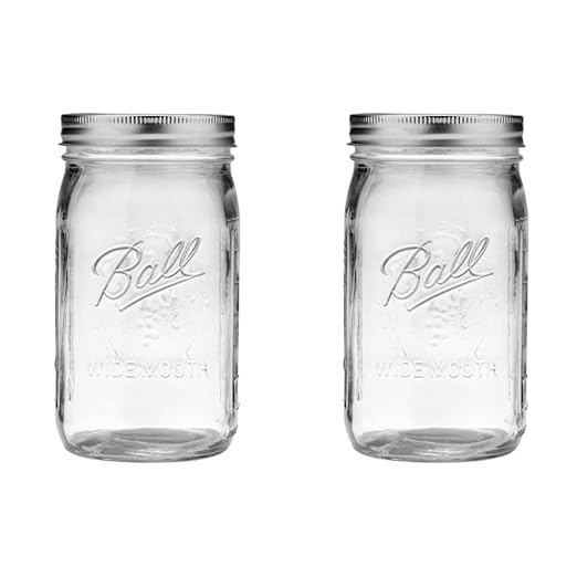 Ball Wide Mouth Glass Mason Jars by BallJar