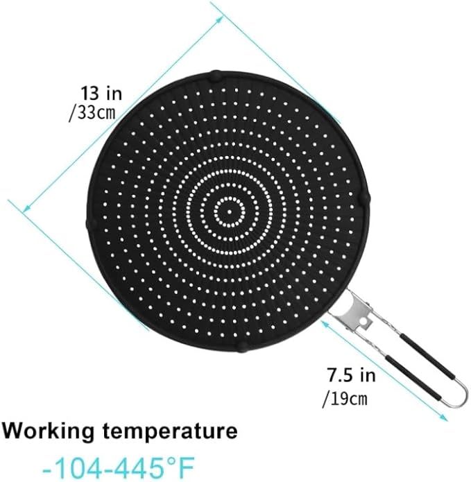 Frcctre 2 Pack Silicone Splatter Screen - Image 2