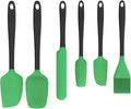 Silicone Spatula Set, 6 Pieces Food Grade Kitchen Utensils by Unknown