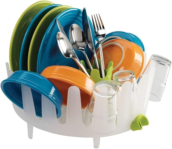 Chef'n Plastic Dish Garden Dish Rack, Compact & Stylish - Image 5
