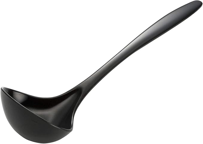 Gourmac Black Melamine 11" Soup Ladle by Gourmac