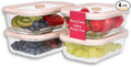 Ziruma Non-Toxic 2.6 Cup Glass Food Storage Containers by Ziruma