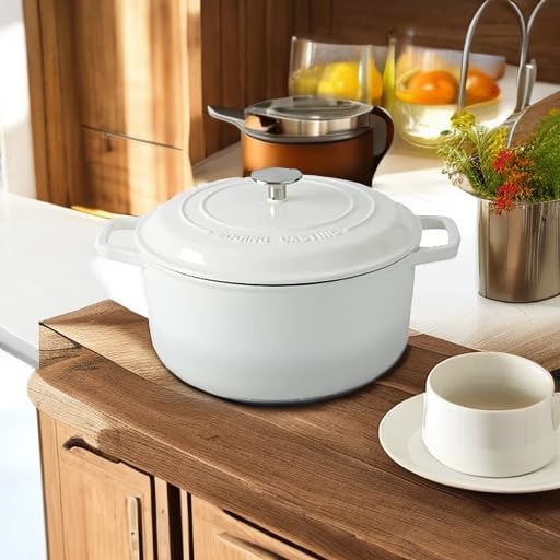 EDGING CASTING Enameled Cast Iron Dutch Oven Pot - Image 5