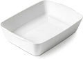 HOMBENE 4.2 QT Deep Ceramic Baking Dish, Lasagna Pan by HOMBENE