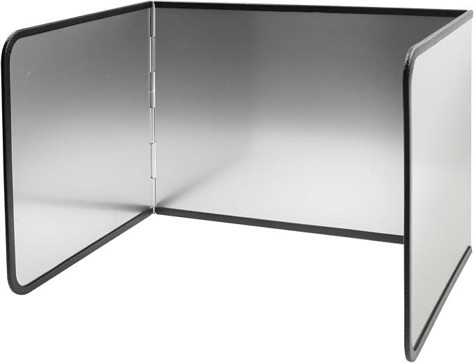 Splatter Guard for Frying Non-Stick 3 Sided Foldable Grease Splatter Screen by Unknown