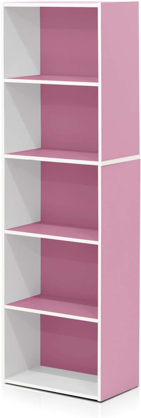 Furinno LUDER Book Shelf, 5-Tier Bookshelf, Bookcase - Image 6