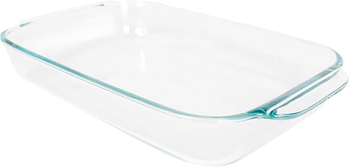 Pyrex Basics 2 Quart Glass Oblong Baking Dish by Pyrex