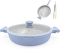 AIKENBBKK Ceramic Frying Pan Skillet Nonstick by AIKENBBKK