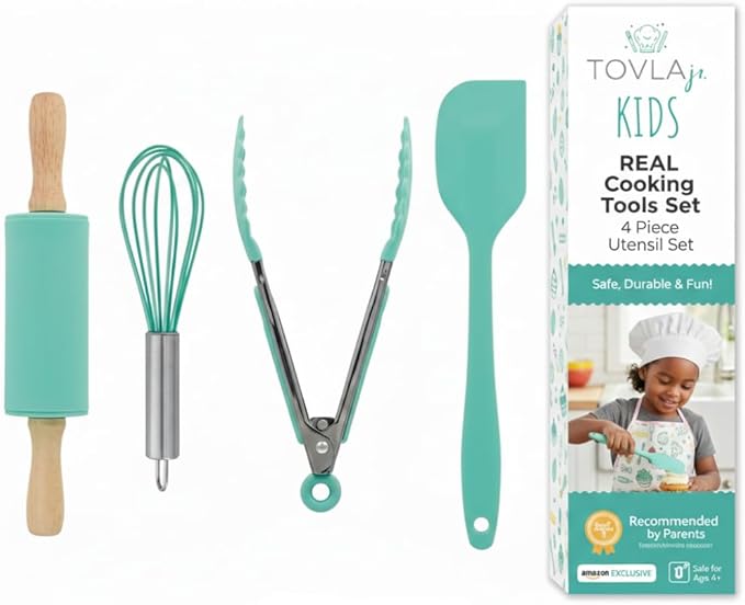 Tovla Jr. Kids Cooking Utensils Set by TOVLA+JR.