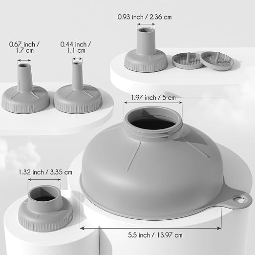 Pisol Wide Mouth Versatile Funnel, Canning Funnels - Image 7