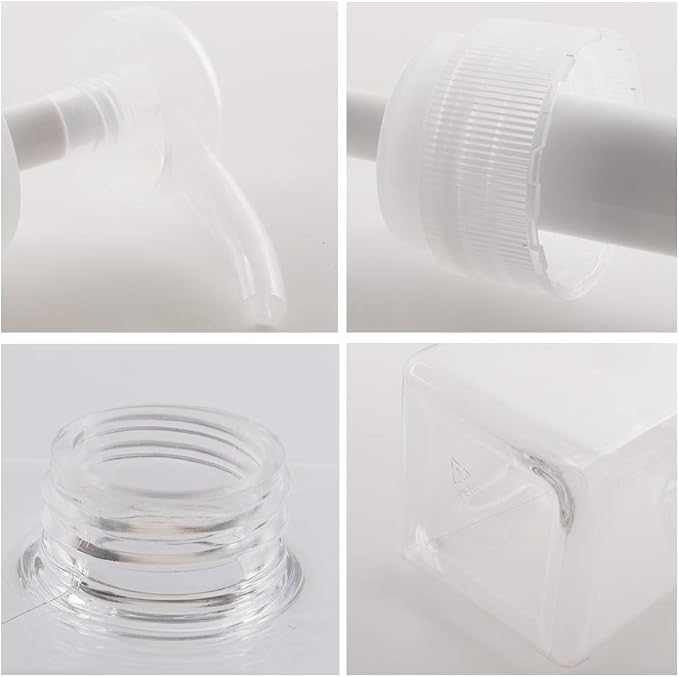 Pump Bottle, Refillable Plastic Empty Lotion Soap Dispenser Liquid Container - Image 7