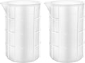 Gartful 700ml Extra Large Silicone Measuring Cups, Resin Mixing Cups by Gartful