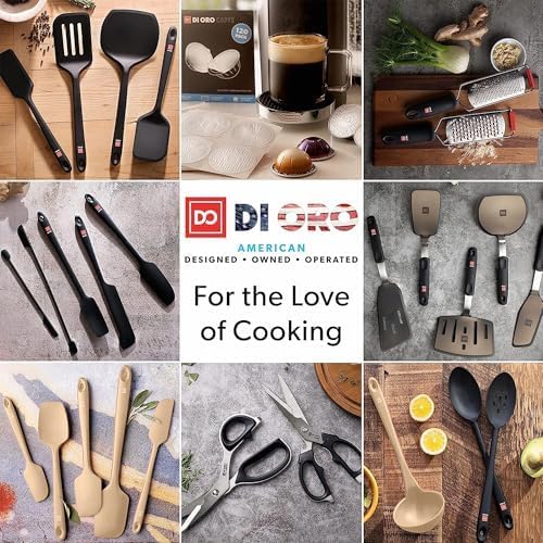 DI ORO Silicone Spoons for Cooking - Image 8