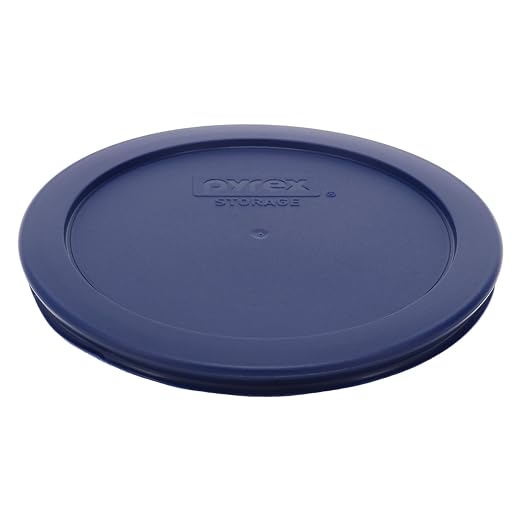 Pyrex 7201-PC 4 Cup Blue Food Storage Replacement Lid - Image 4