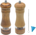 Classic Salt and Pepper Grinder Set, Refillable Salt and Pepper Mills, Manual by MASALACO