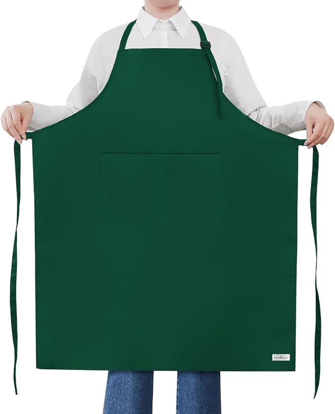 ROTANET Extra Large Apron for Men Adjustable Bib Aprons by ROTANET