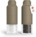 LARS NYSØM Salt and Pepper Grinder Set, Stainless Steel Manual Salt and Pepper by LN