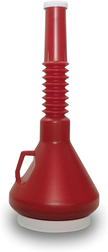 WirthCo 32145 Funnel King Dark Red Double Capped Funnel by Wirthco+Engineering%2C+Inc.