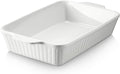 DOWAN Casserole Dish, 9x13 Ceramic Baking Dish, Large Lasagna Pan Deep by DOWAN