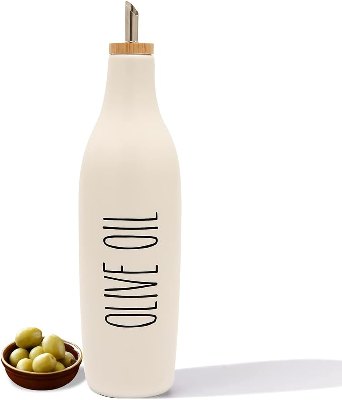 HOMCDALY Ceramic Olive Oil Dispenser by HOME