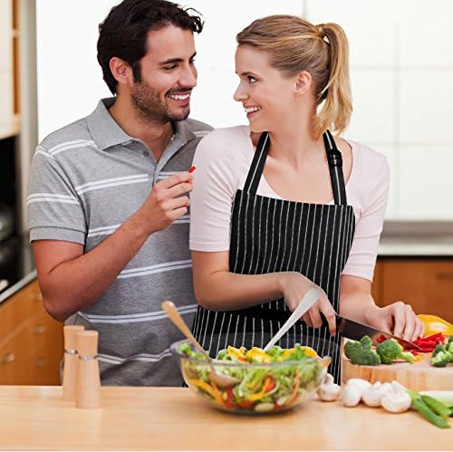Syntus Apron for Men Women, Adjustable Cooking Kitchen Chef Aprons - Image 7