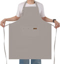 Yuubin Extra Large Aprons for Men Adjustable Button Apron by Unknown