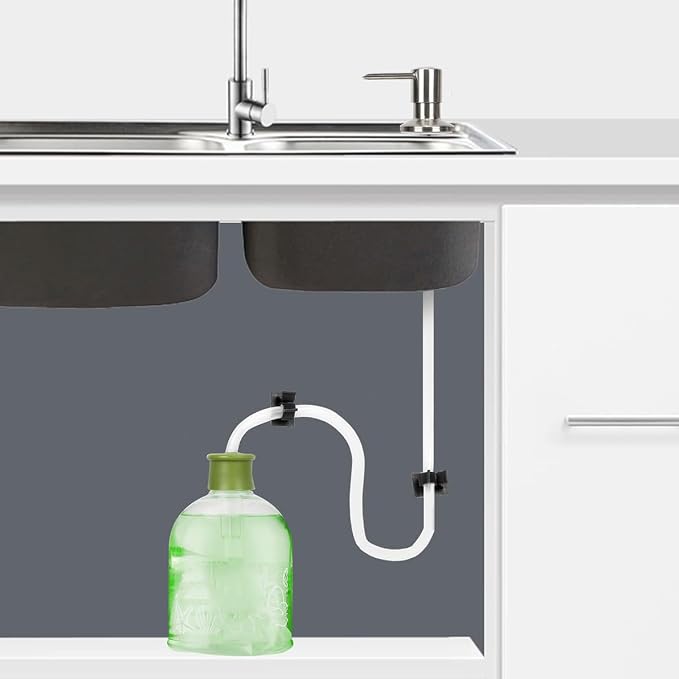 Soap Dispenser for Kitchen Sink, Stainless Steel Countertop Dish Soap Dispenser - Image 5