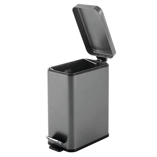 mDesign Pedal Bin — Waste Bin - Image 6