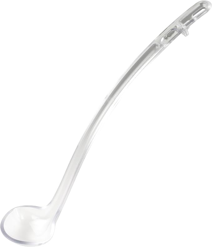 Winco One Piece Dual Spout Plastic Ladle, 1 Ounce by Winco